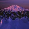 Sunrise on Mt Bachelor from the summit of Tumalo Mountain